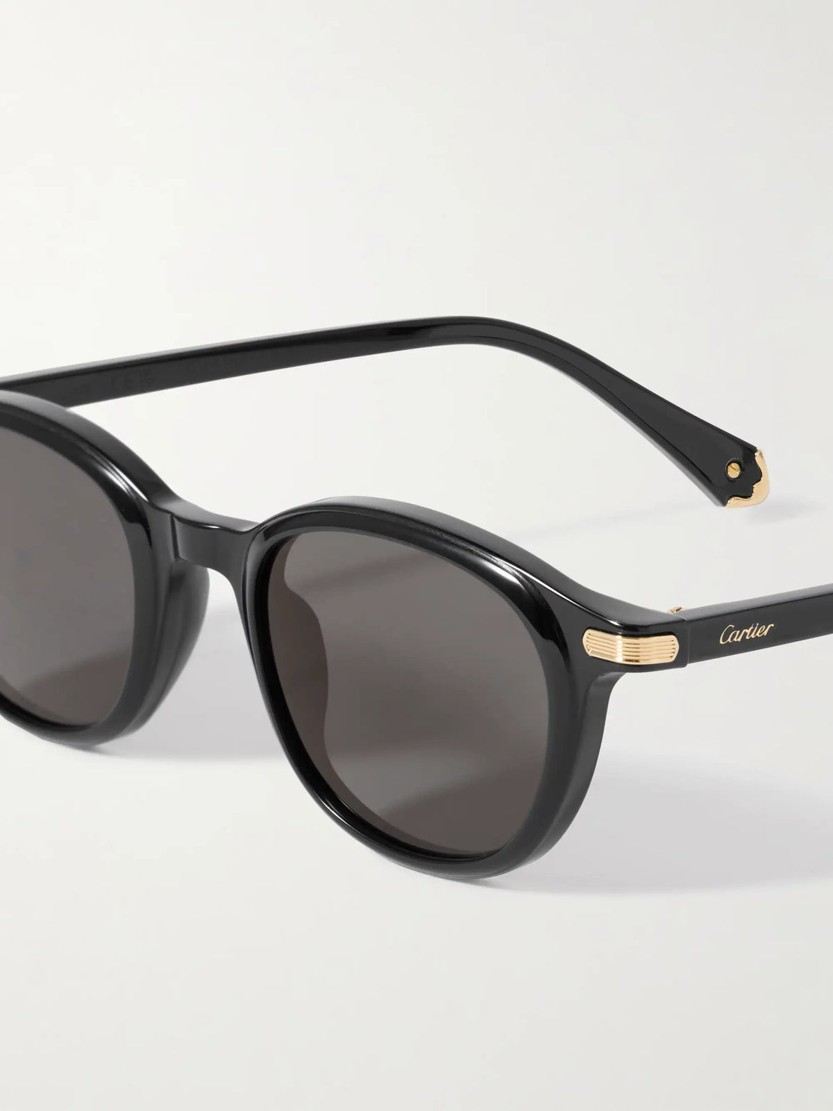 Godron De Cartier D-frame Acetate Sunglasses