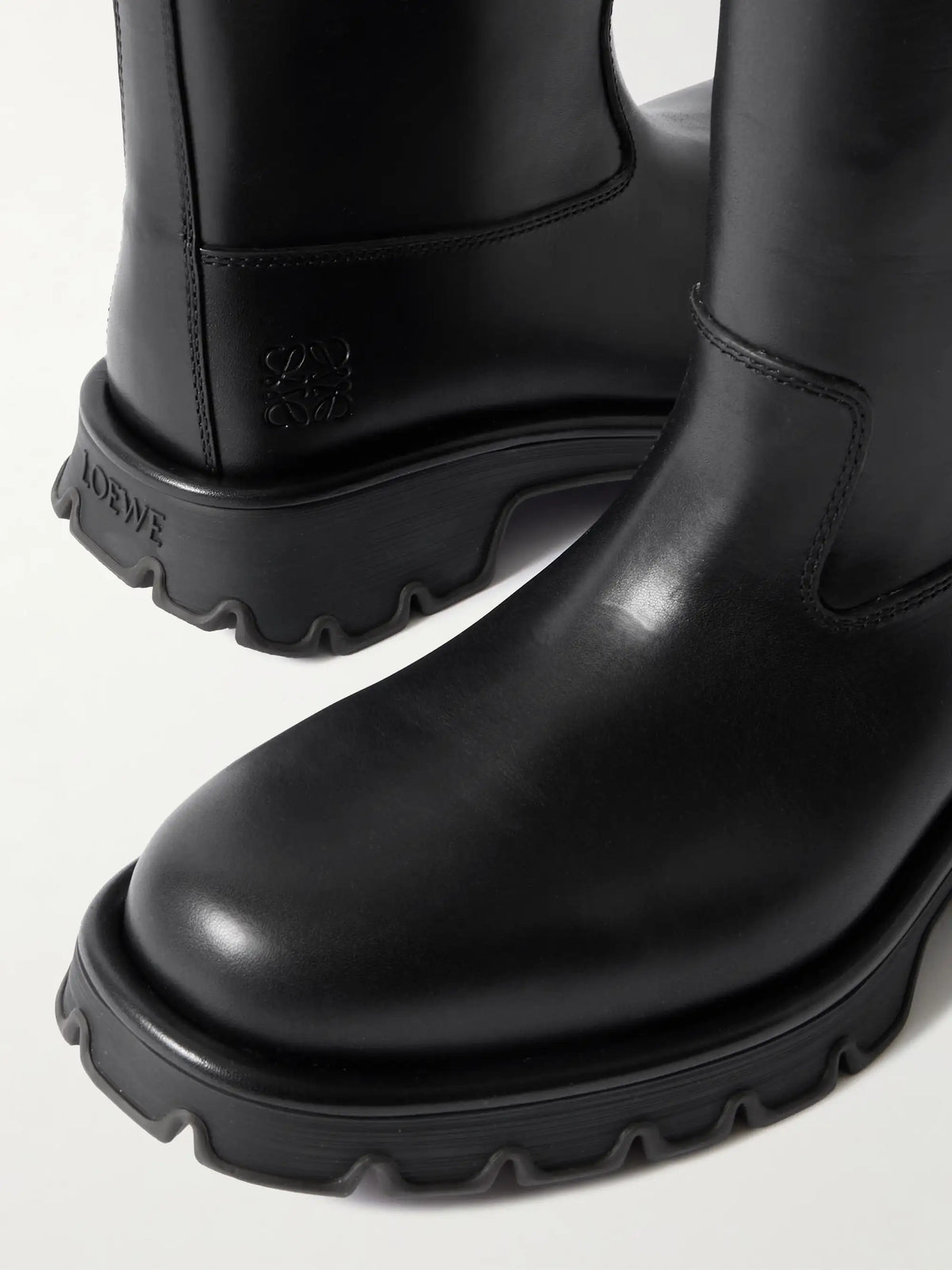 Bobby Leather Ankle Boots