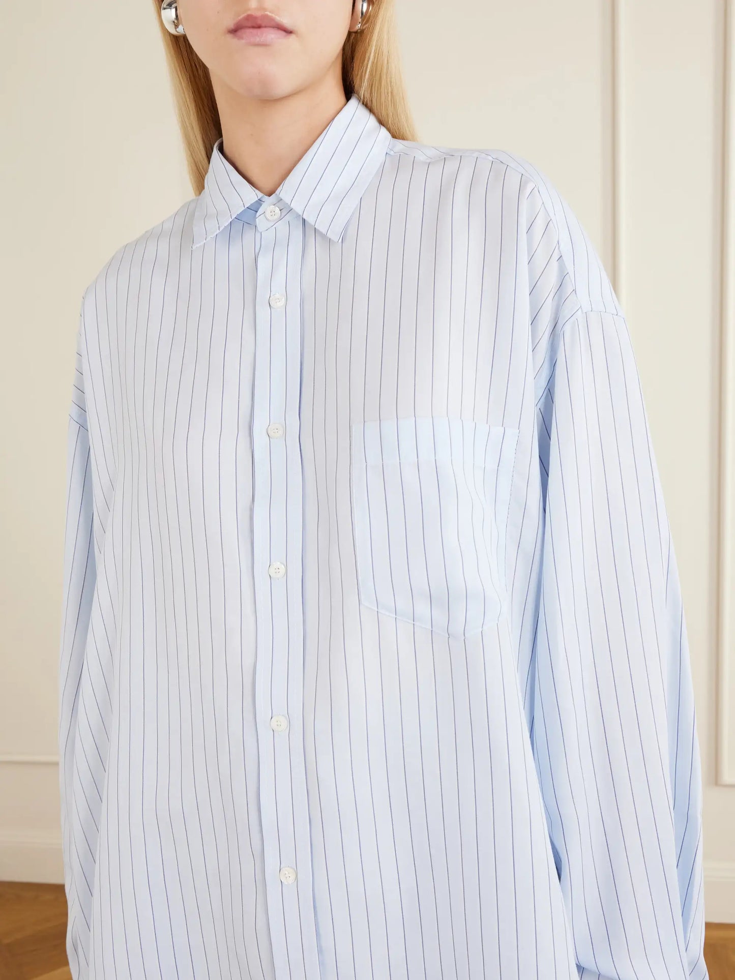 Soffia Striped Woven Shirt
