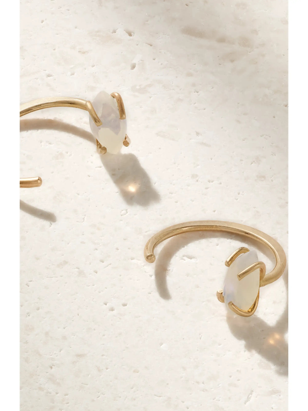 14-karat Gold Opal Earrings
