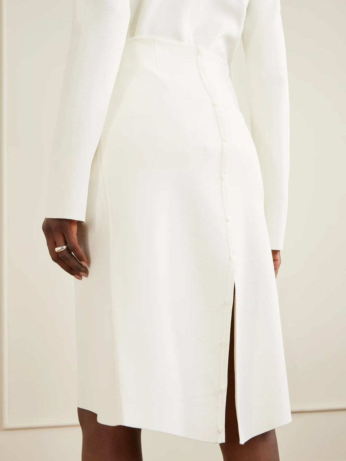 Jersey Midi Skirt