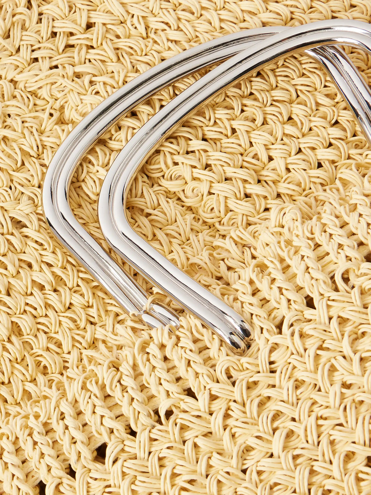 Woven Raffia Tote Bag