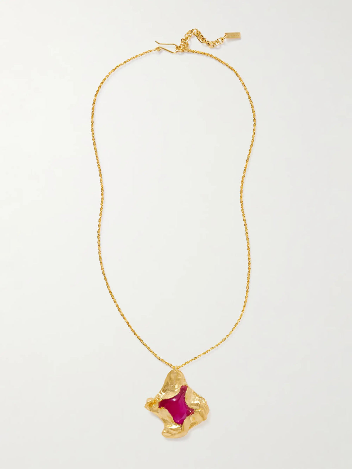 Gold-plated And Resin Necklace