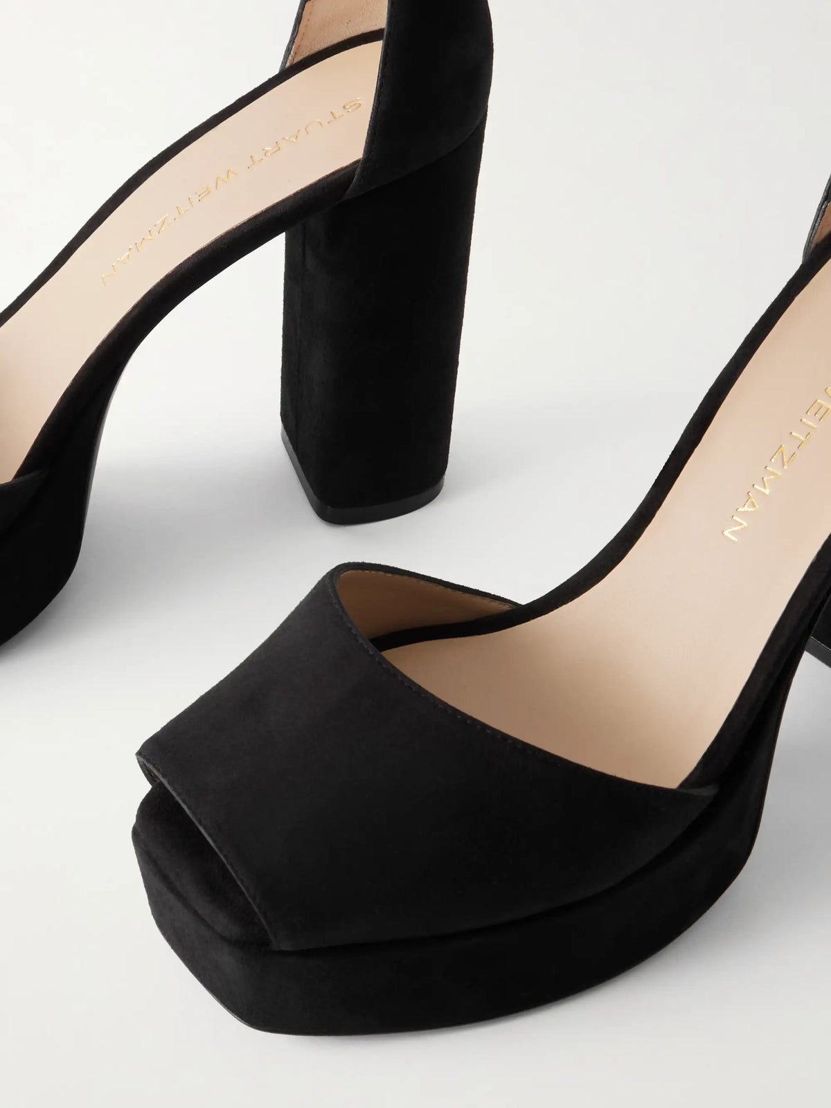 Suede Platform Sandals