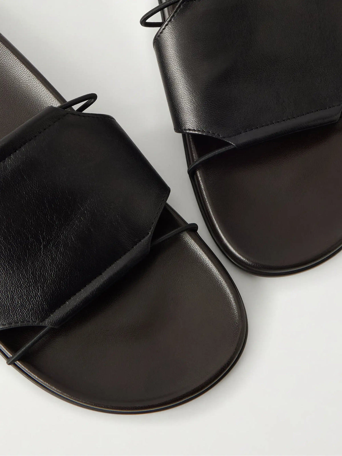 Vivienne Leather Slides