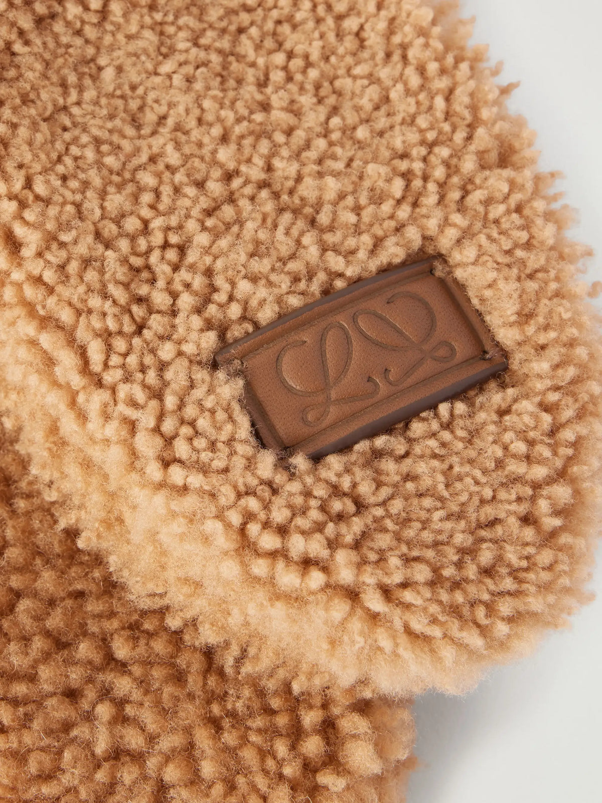 LOEWE Aviator Shearling Trapper Hat