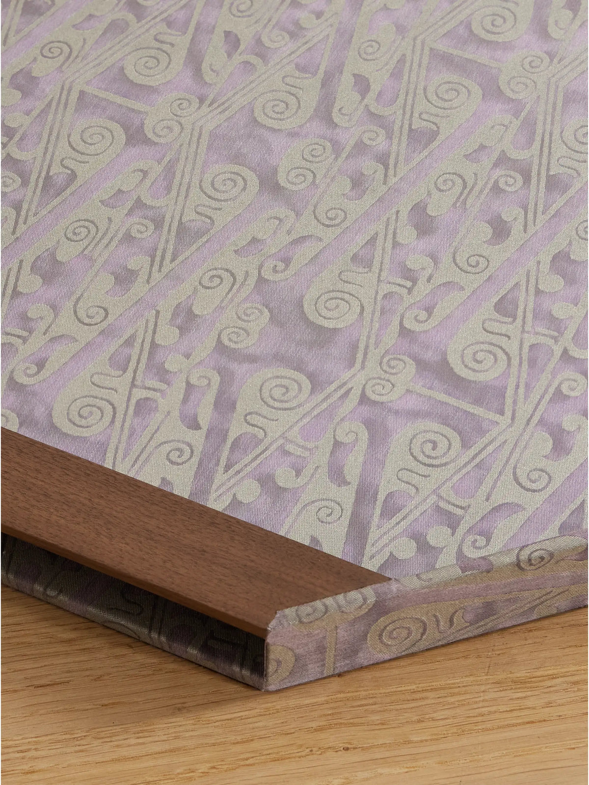 Fortuny Tzin Canvas-jacquard And Wood Tray