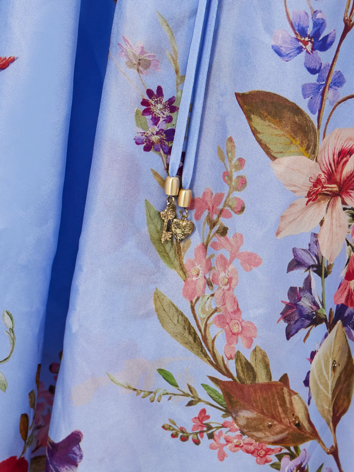 Zimmermann Patience Gathered Floral-print Silk Maxi Dress