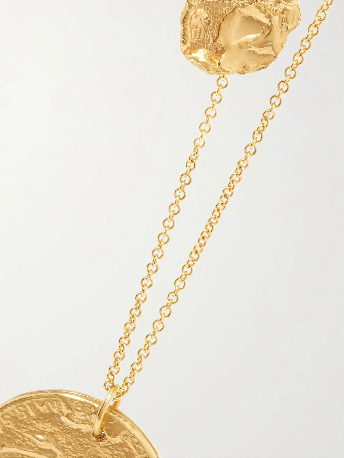+ Net Sustain Summer Night Gold-plated Necklace