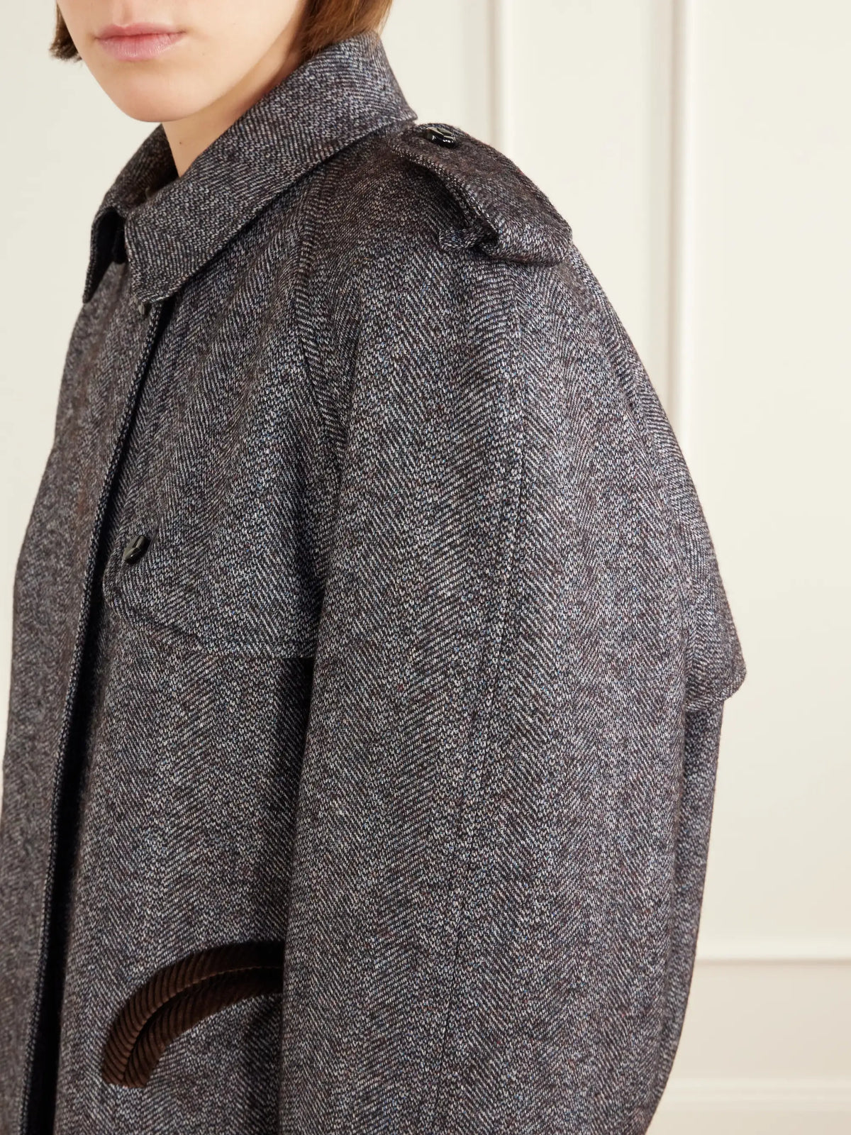 BLAZÉ Milano Chausie Wool-blend Jacket