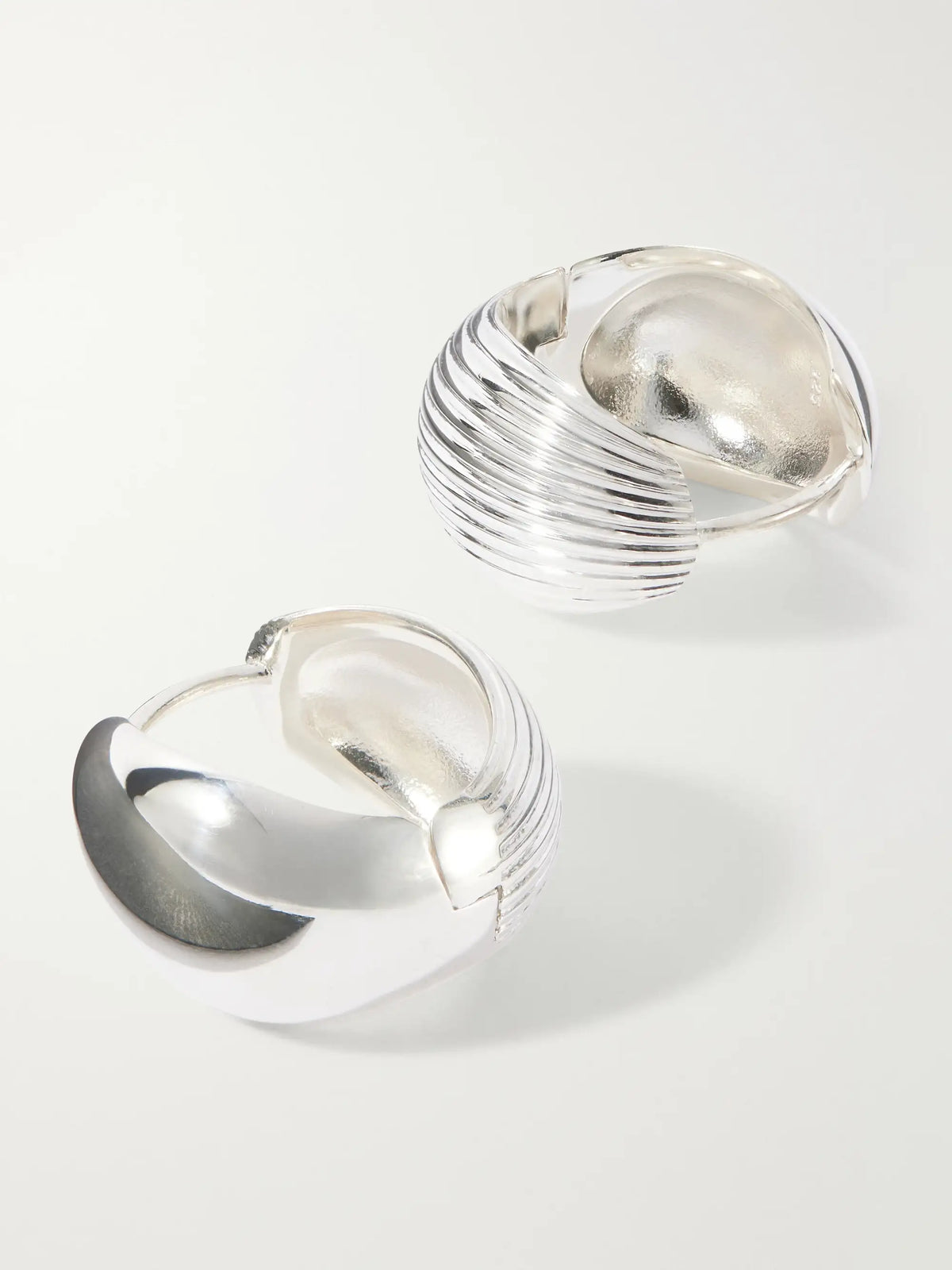 Sophie Buhai Xl Reversible Sterling Silver Earrings