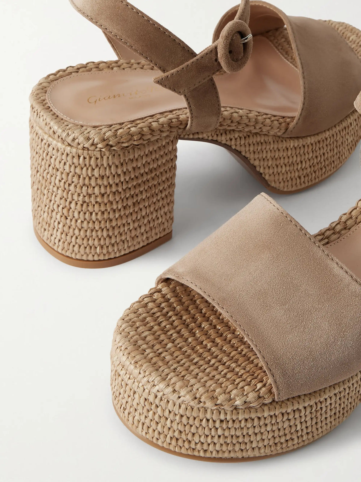Carol 35 Suede Platform Sandals
