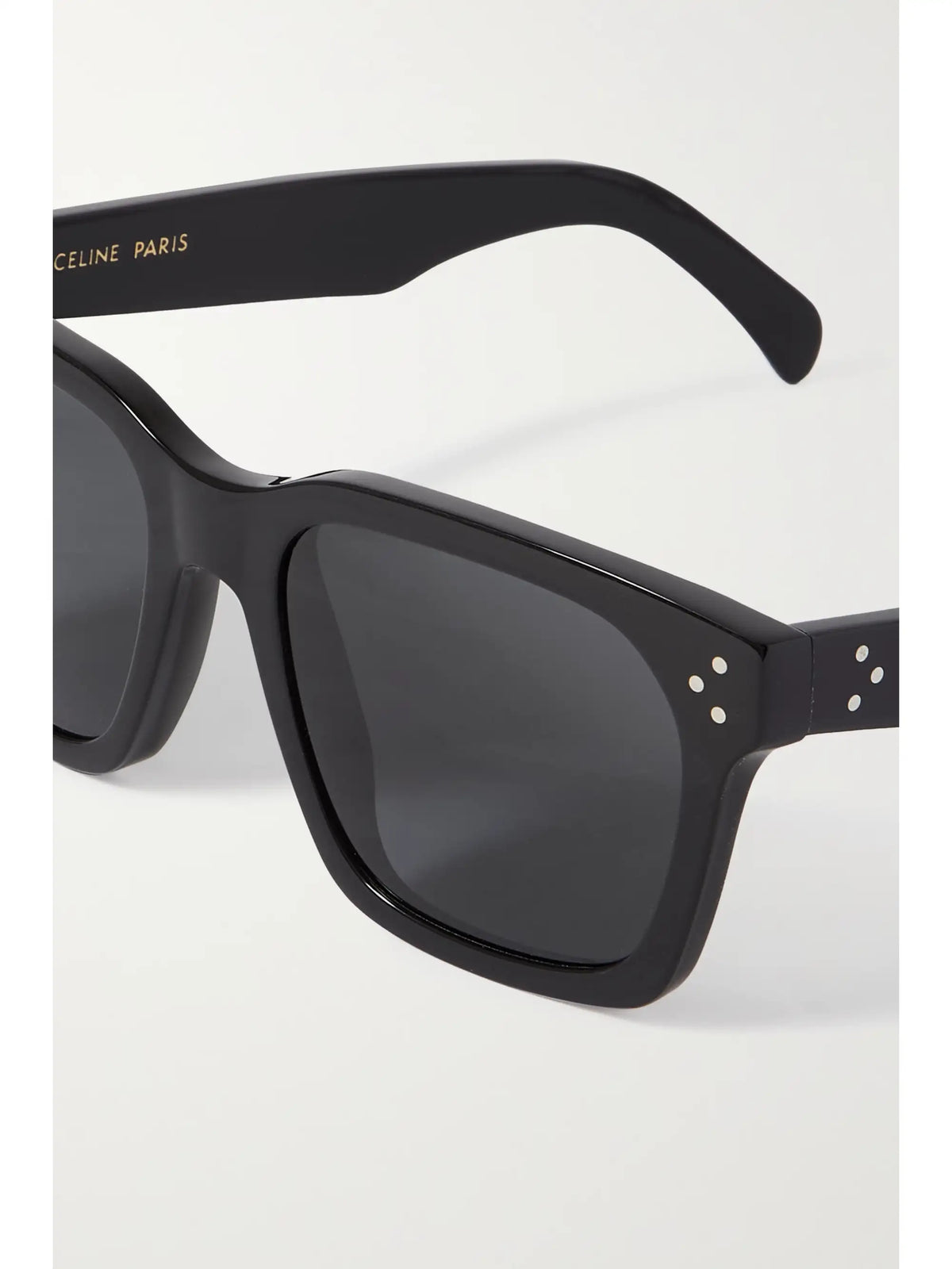 Oversized Square-frame Acetate Sunglasses