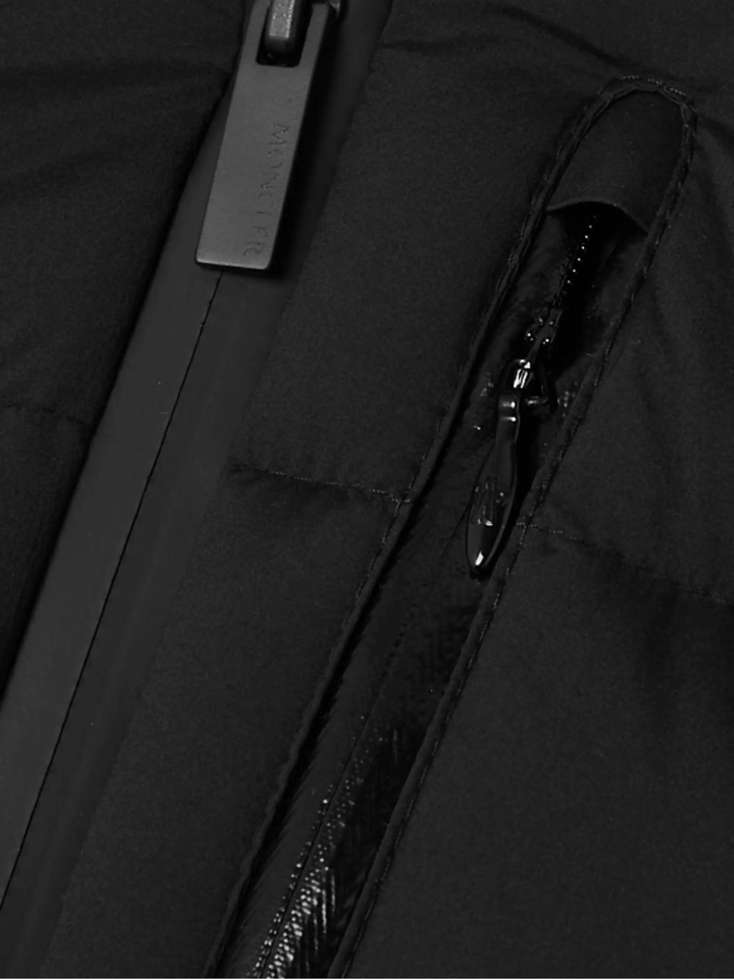 Herbe Hooded Quilted Shell Down Jacket