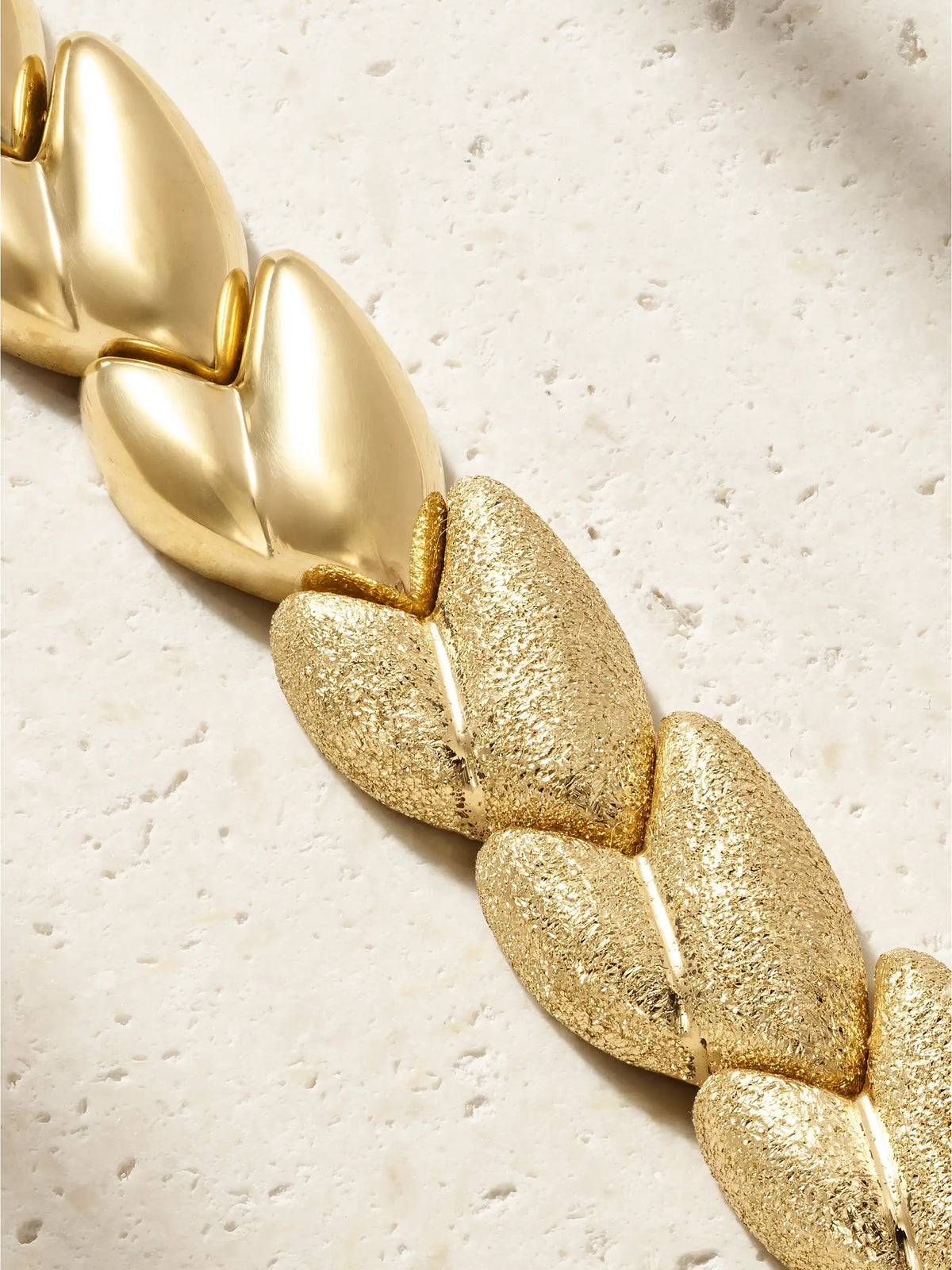 Florentine Finish Everyday 18-karat Gold Bracelet
