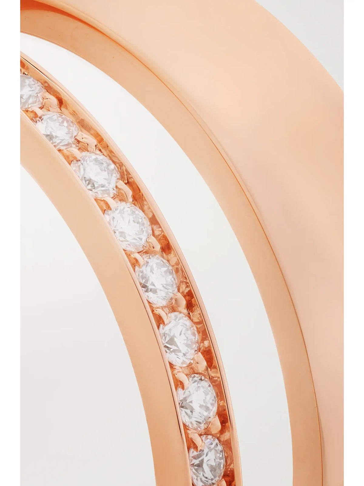 Berbère Module 18-karat Rose Gold Diamond Ring