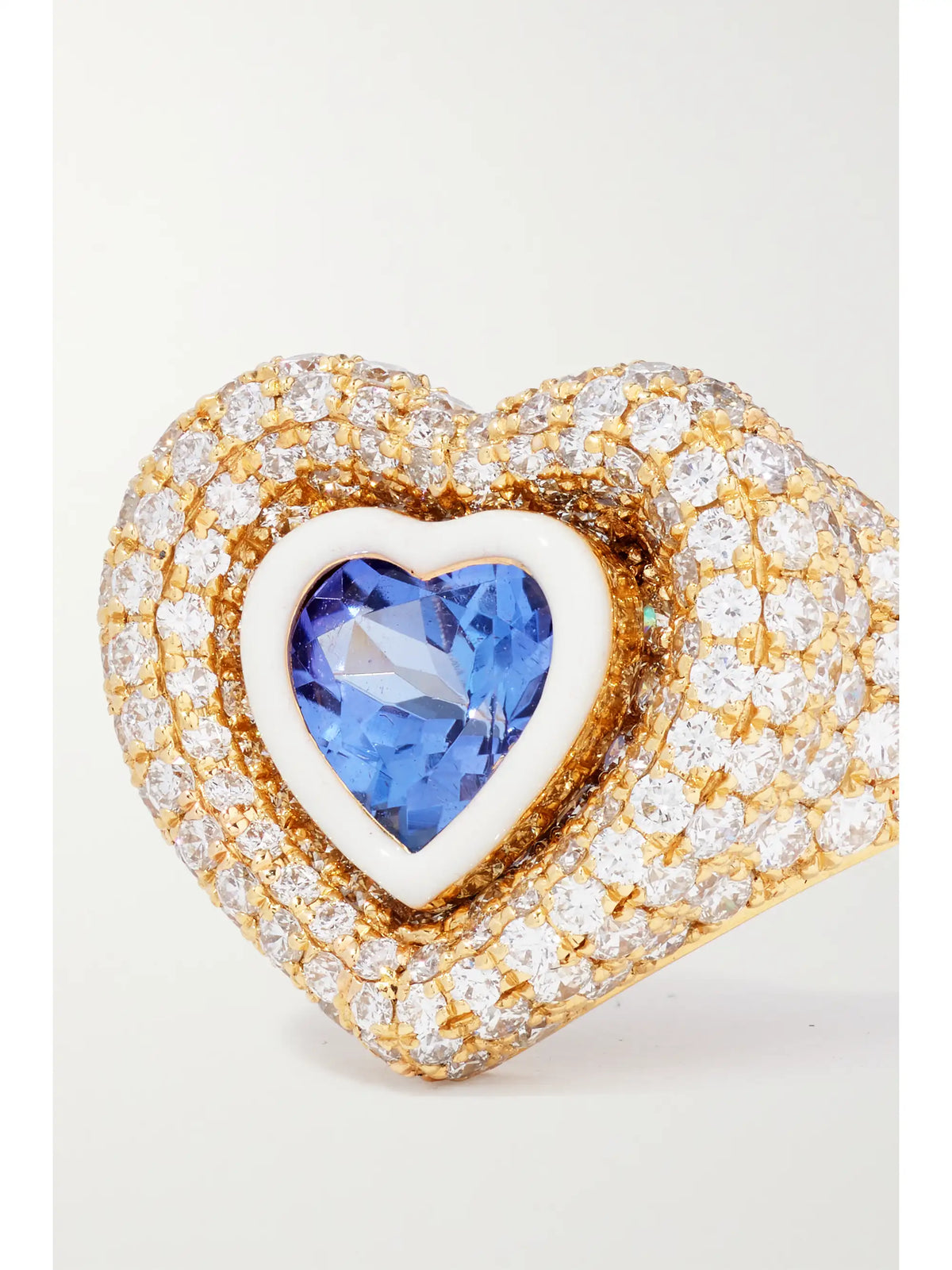 Manaal 2.0 18-karat Gold, Diamond And Tanzanite Ring