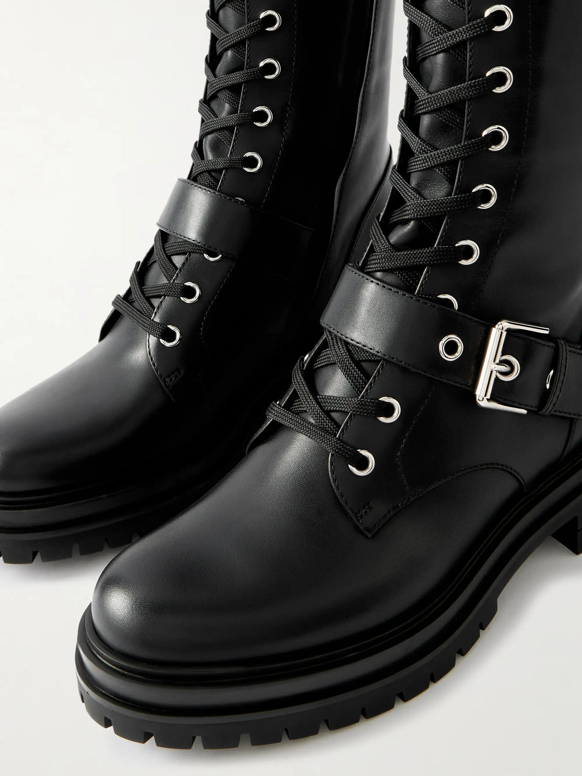Gianvito Rossi Leather Knee Boots