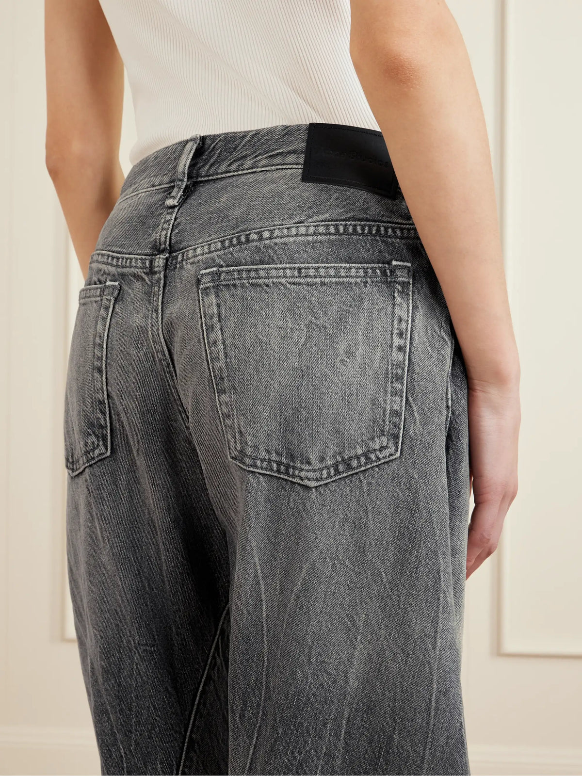 Acne Studios 2006f Low-rise Barrel-leg Jeans