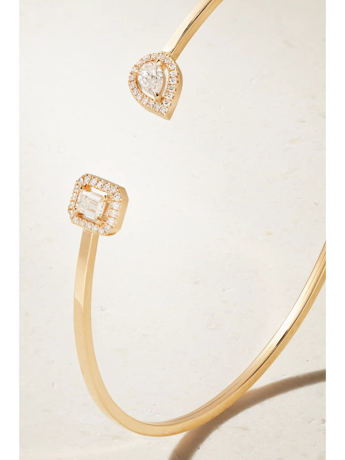My Twin Toi & Moi 18-karat Rose Gold Diamond Cuff