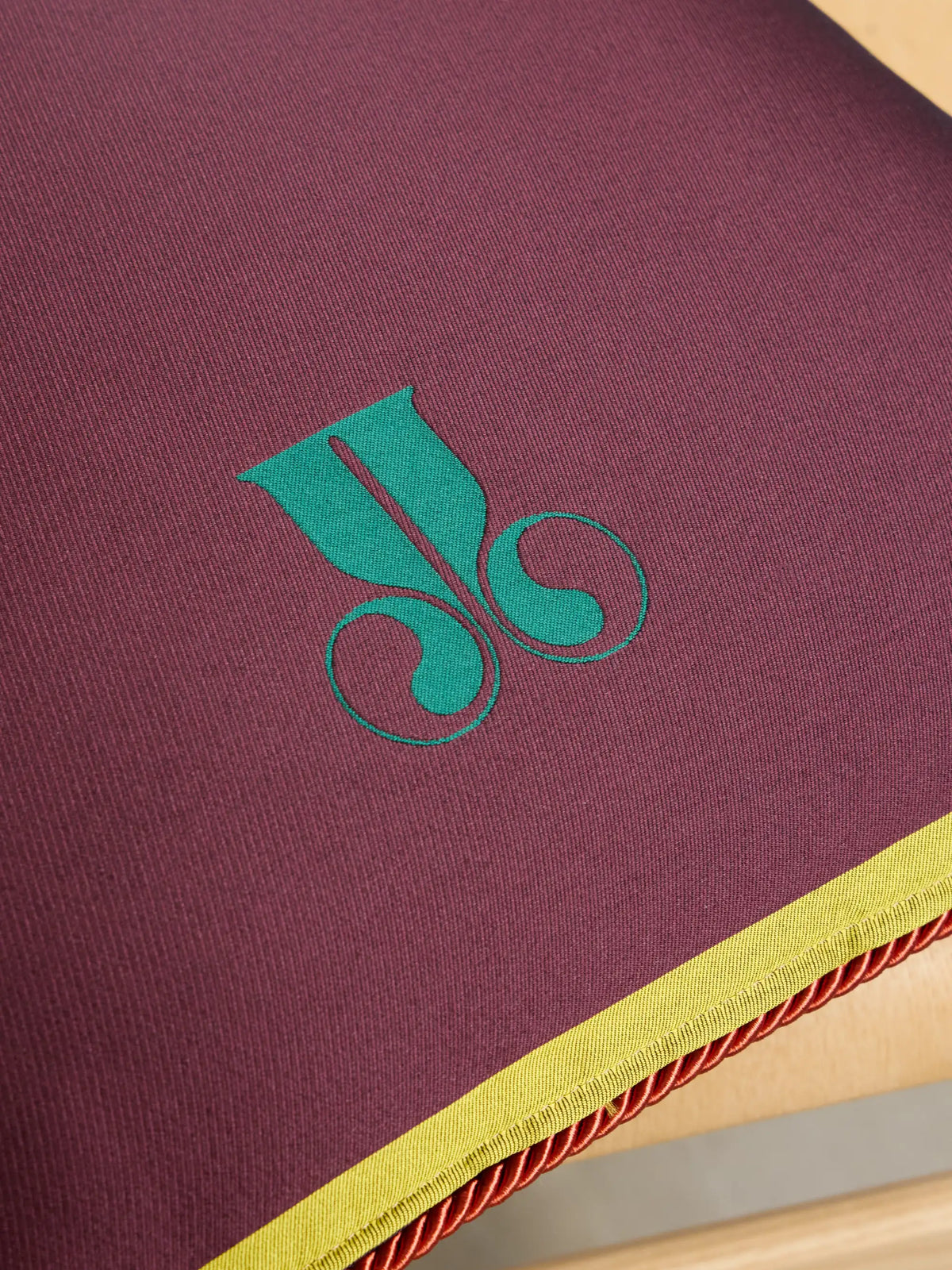 + Beto Val Tasseled Satin-jacquard Cushion