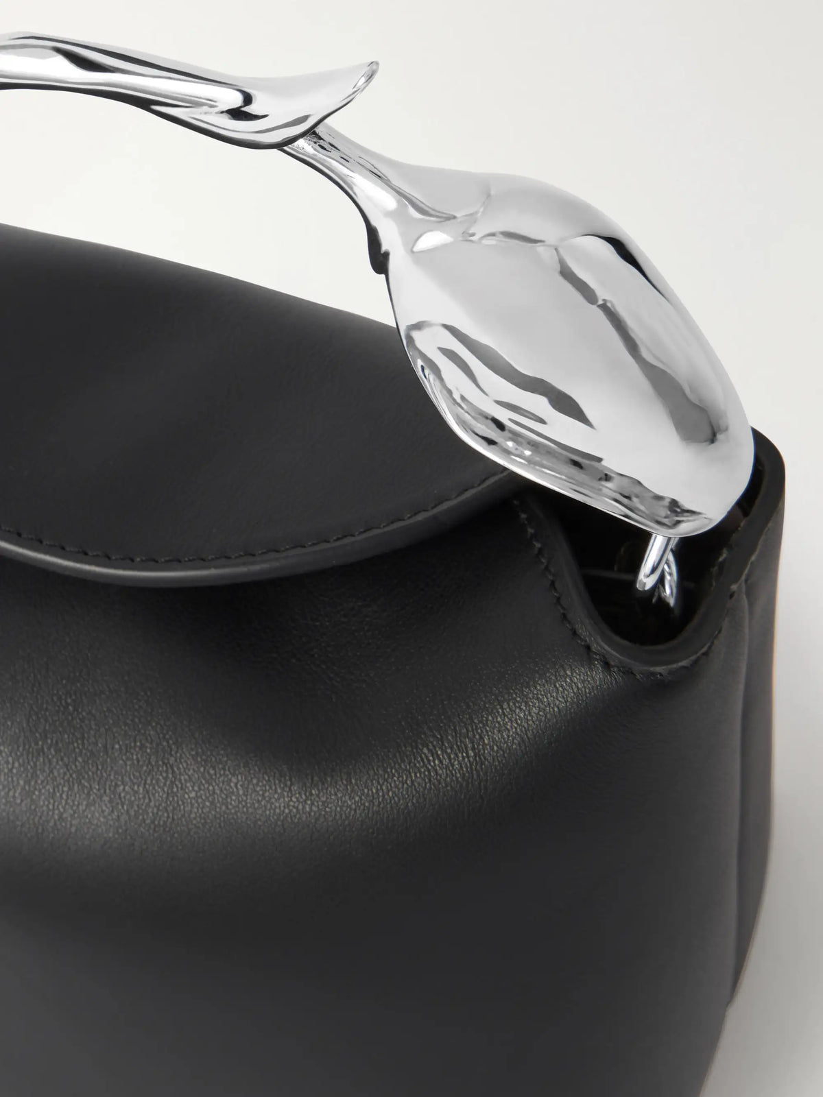 Bloom Mini Leather Clutch