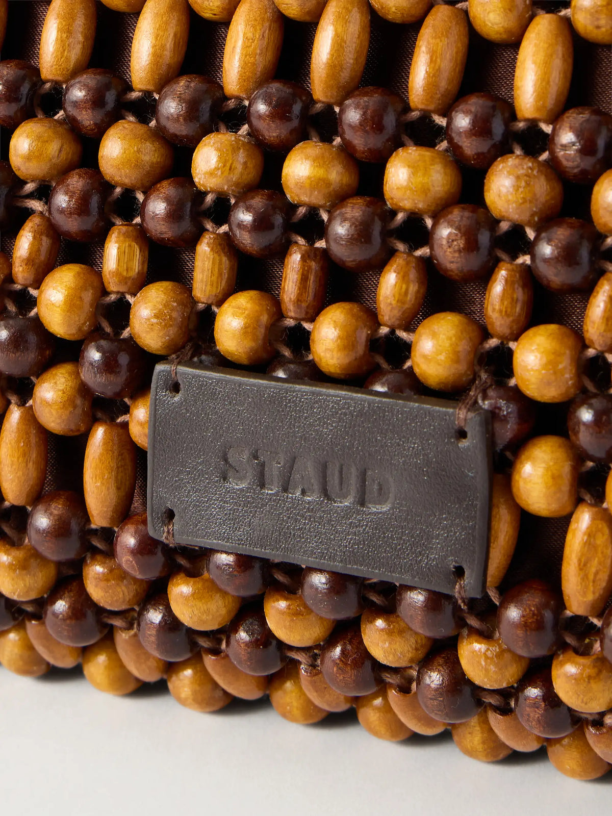 Timmy Wooden-beaded Shoulder Bag