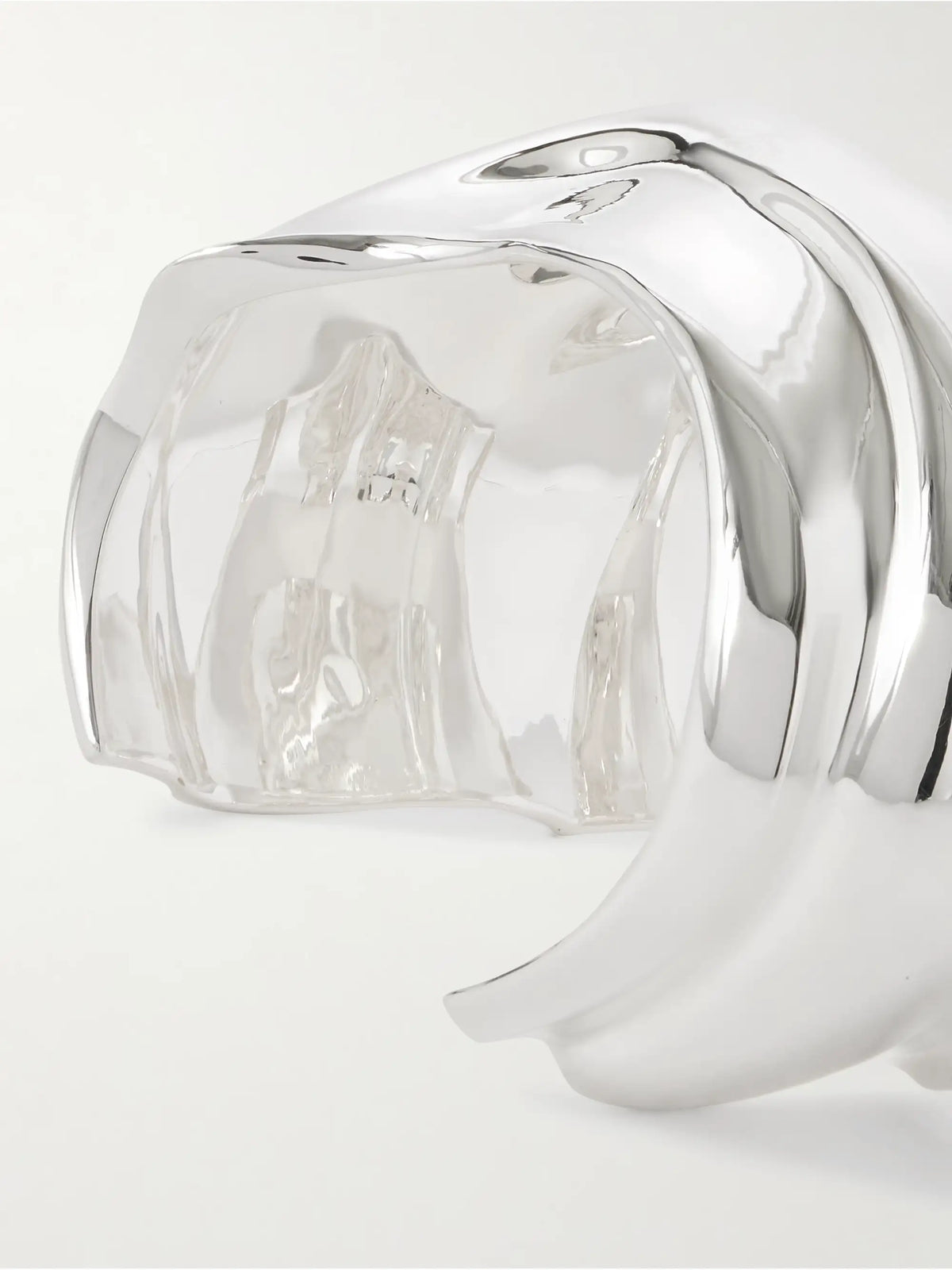 Pool Silver-plated Cuff