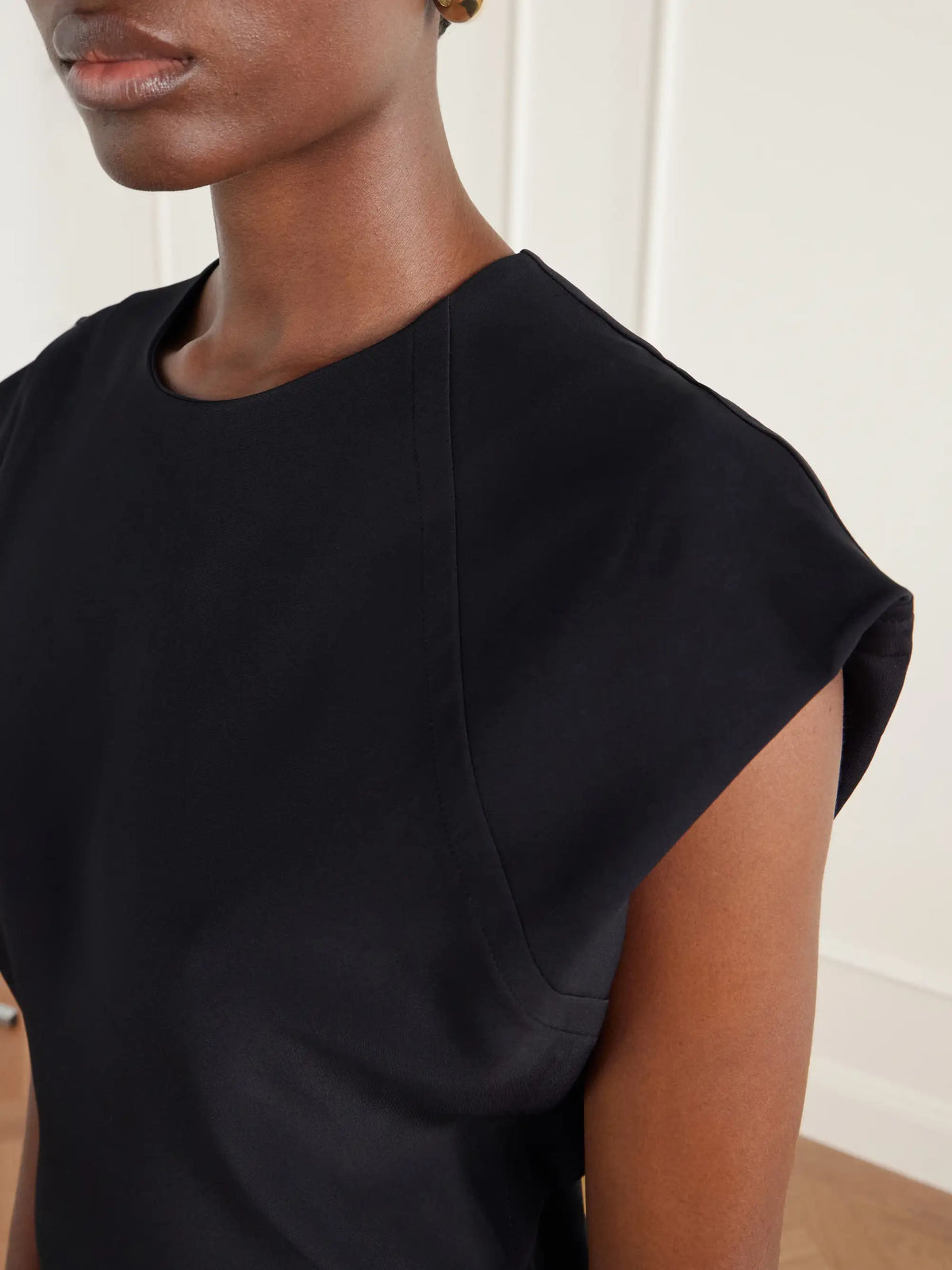 Co Shift Stretch-crepe Maxi Dress