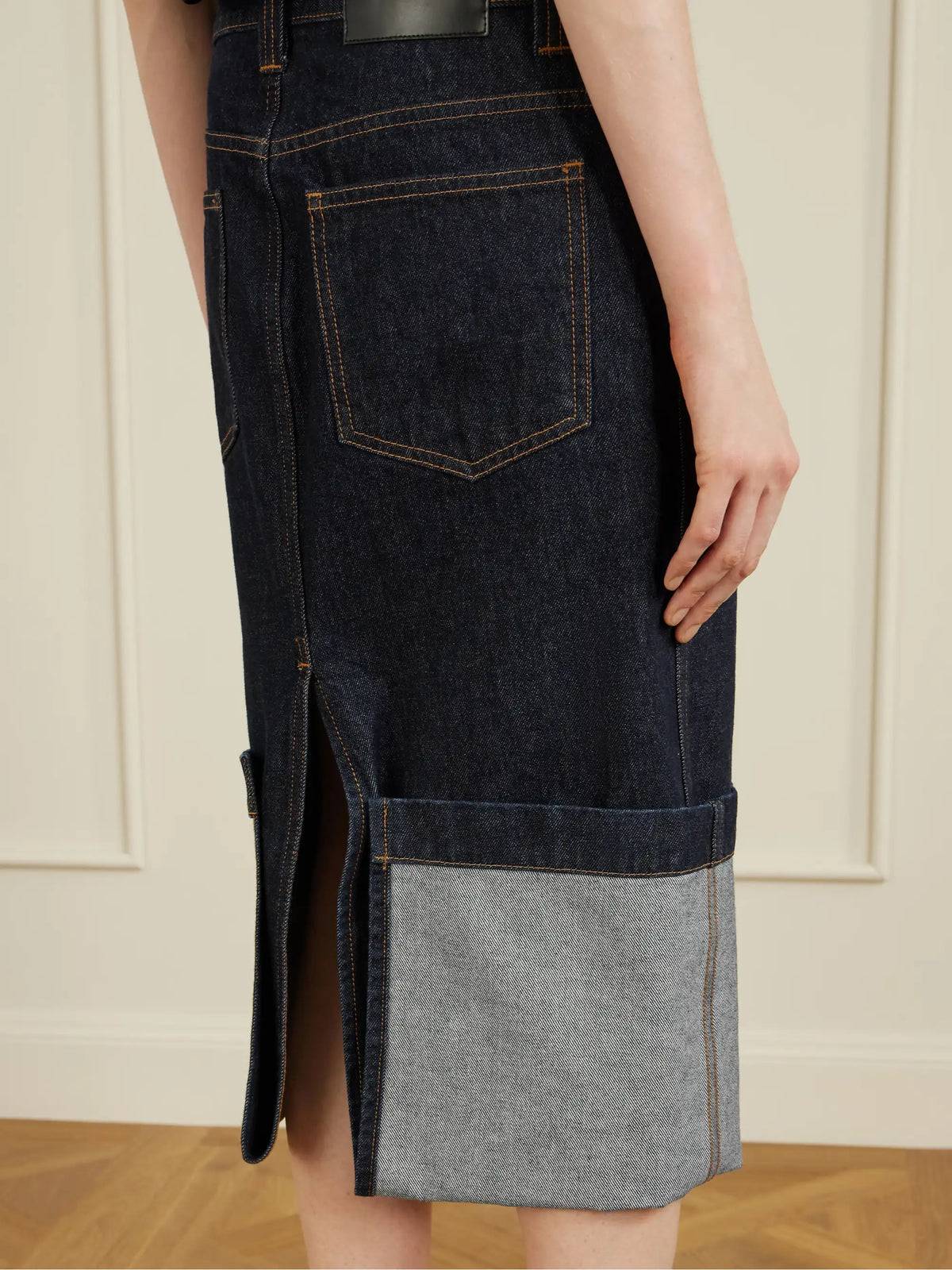Kilian Denim Midi Skirt