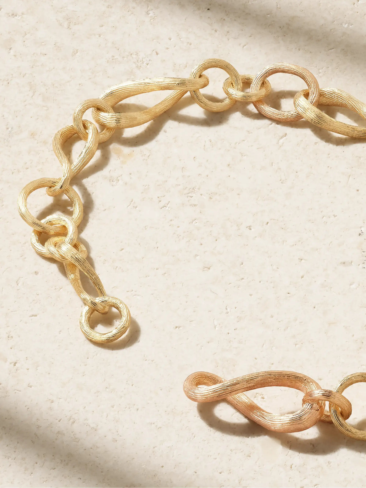 Love Mini 18-karat Yellow And Rose Gold Bracelet