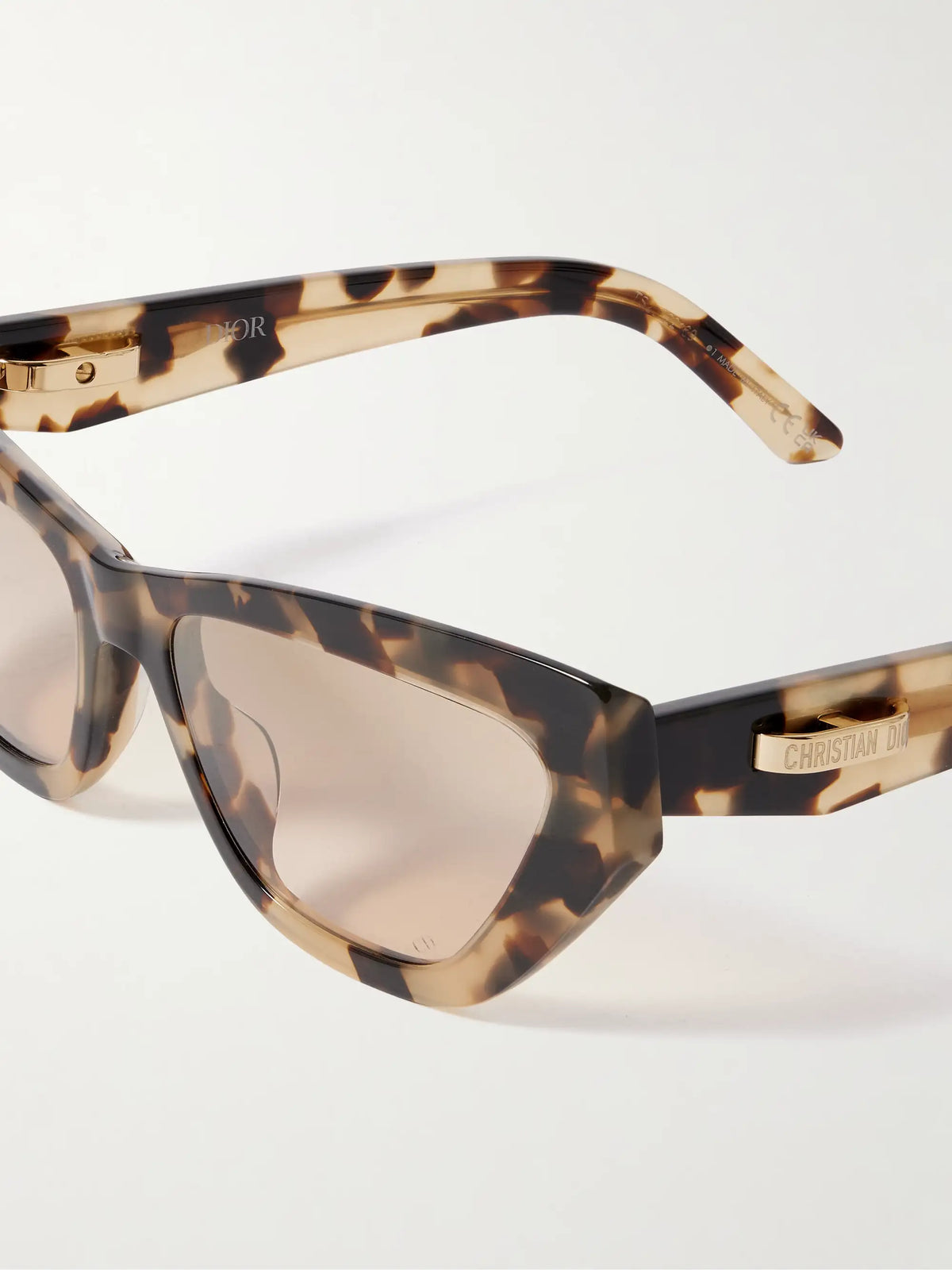 Cdior B6i Cat-eye Tortoiseshell Acetate Sunglasses