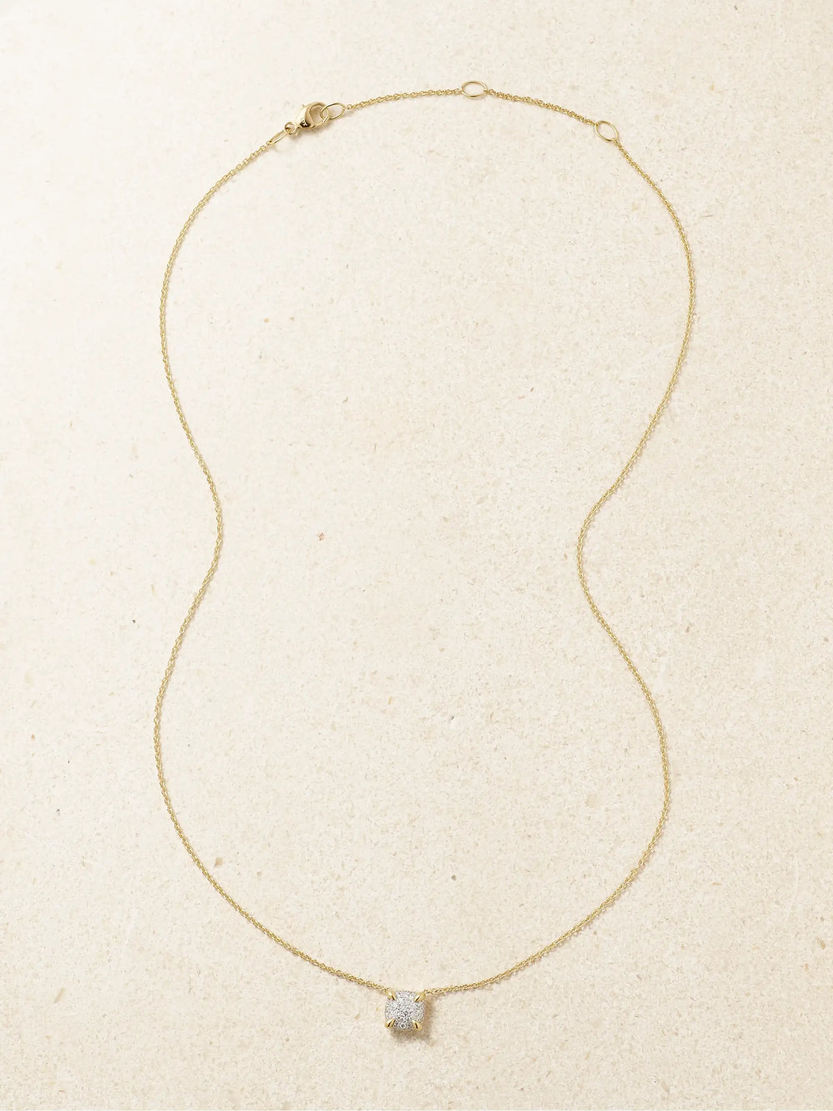 Châtelaine 18-karat Gold Diamond Necklace