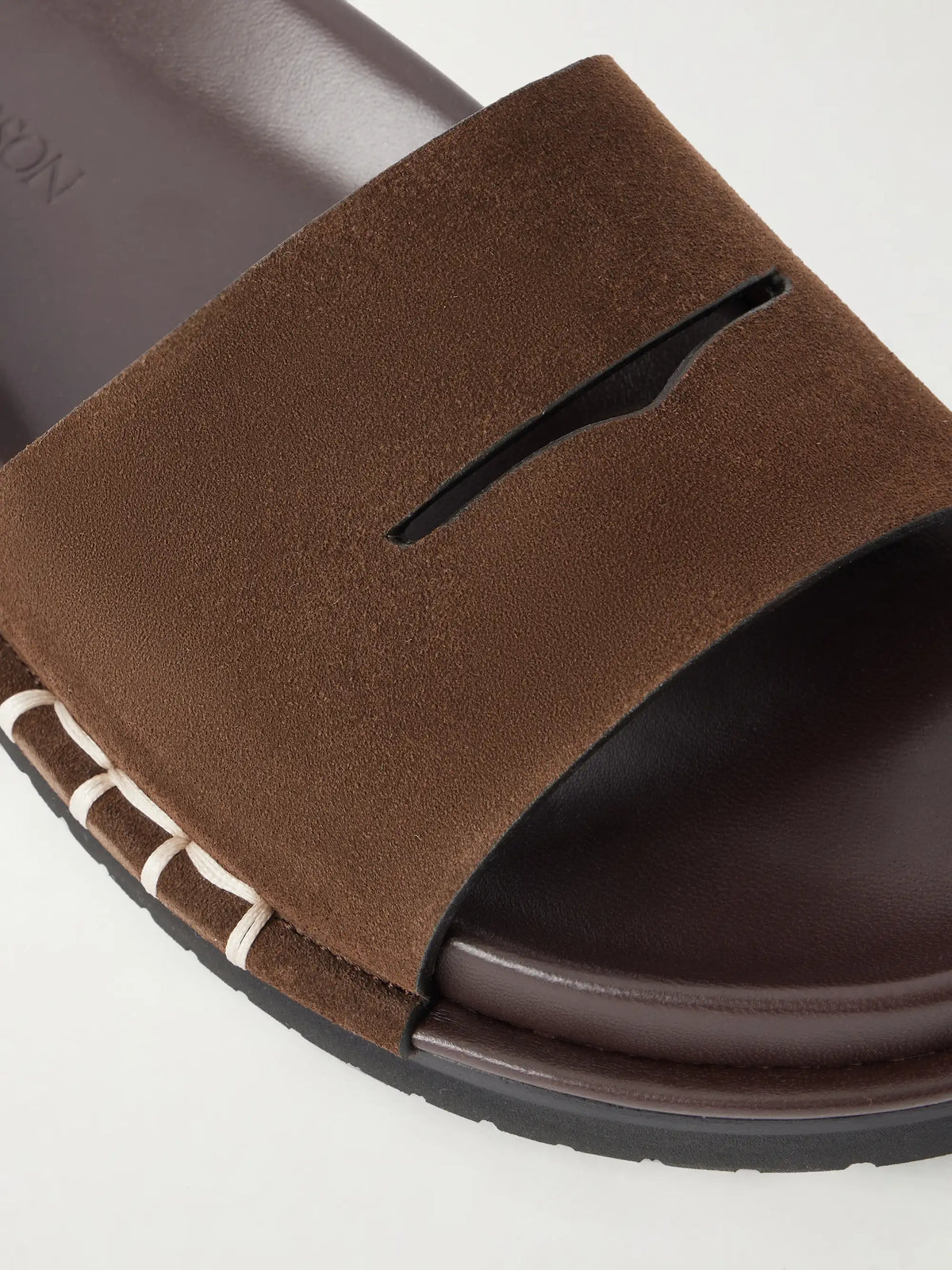 Fussbett Suede Slides