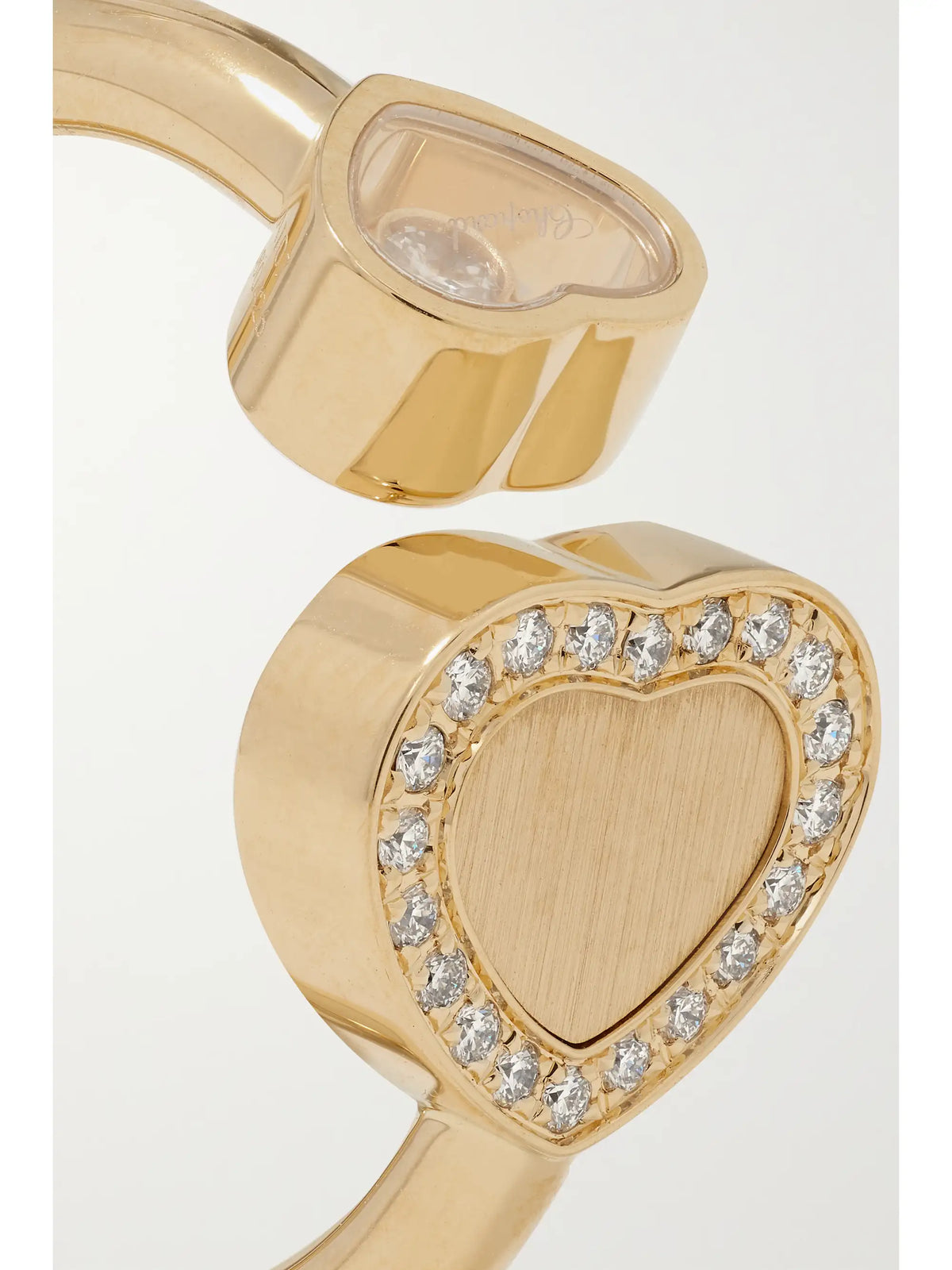 Happy Hearts 18-karat Gold Diamond Ring