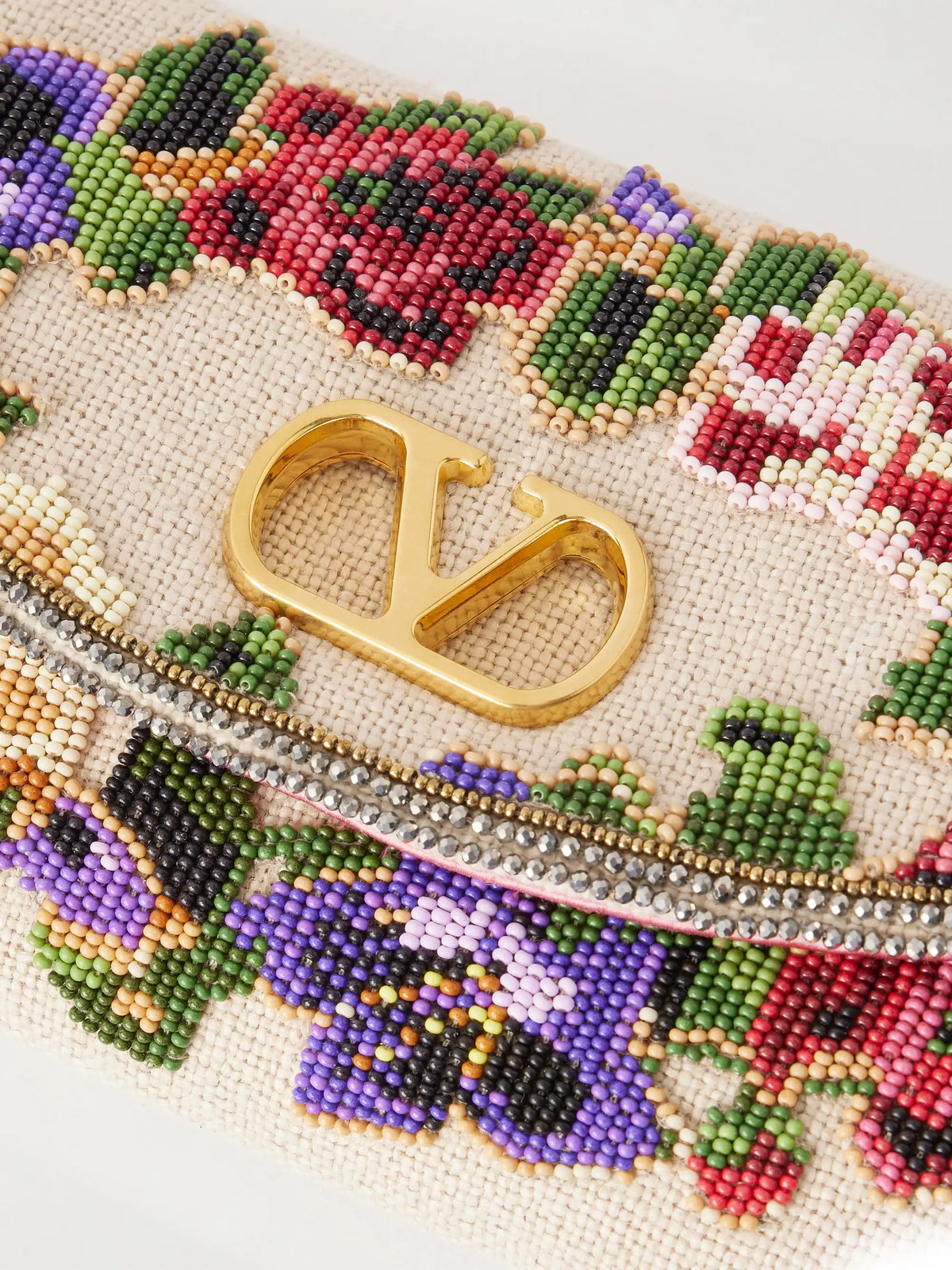 Devain Sequin-embellished Cloqué Shoulder Bag