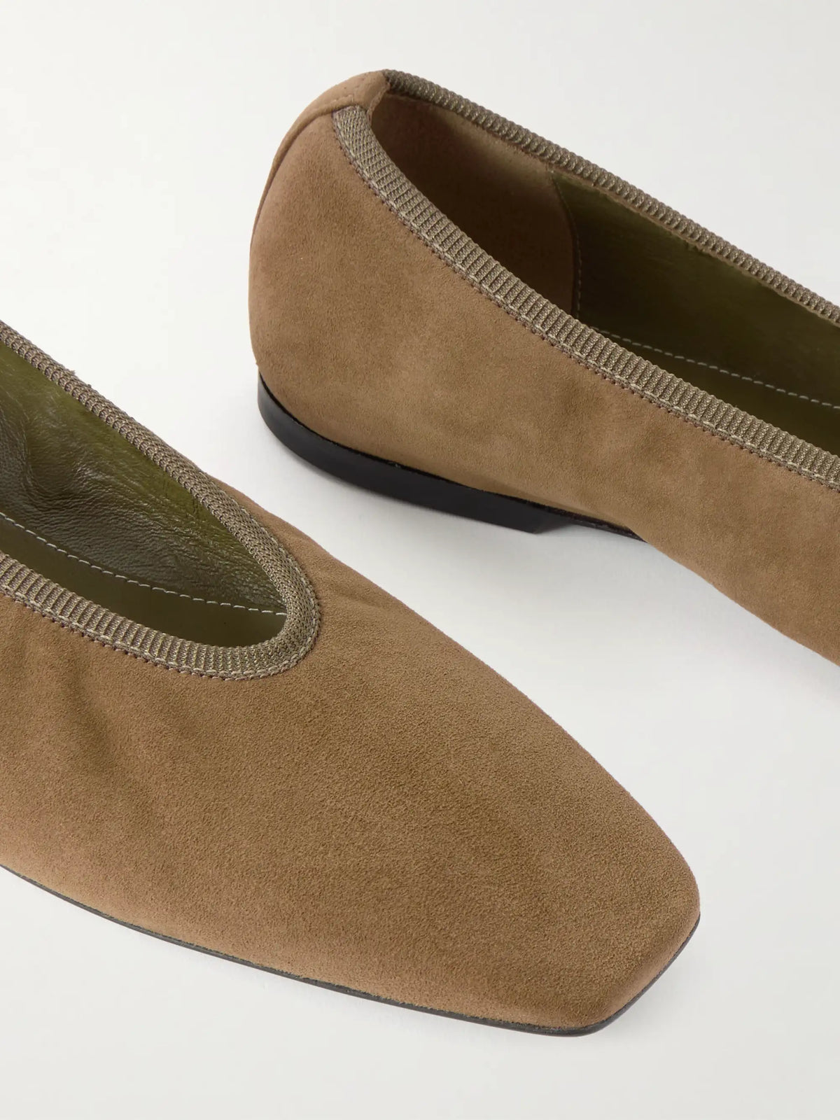 Minimalist Suede Ballet Flats