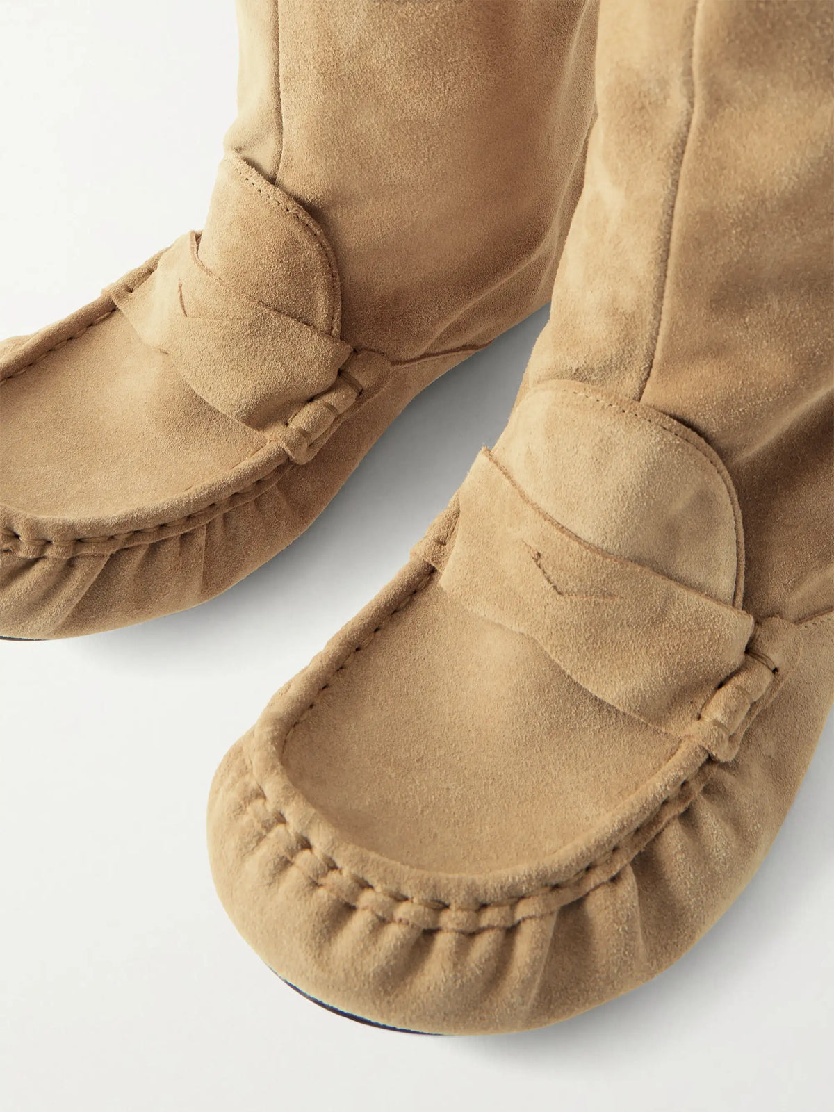 Suede Knee Boots