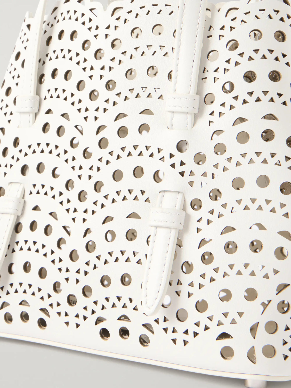Mina 20 Laser-cut Leather Tote