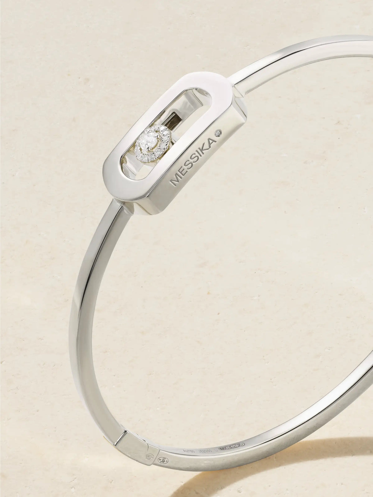 So Move 18-karat White Gold Diamond Bracelet