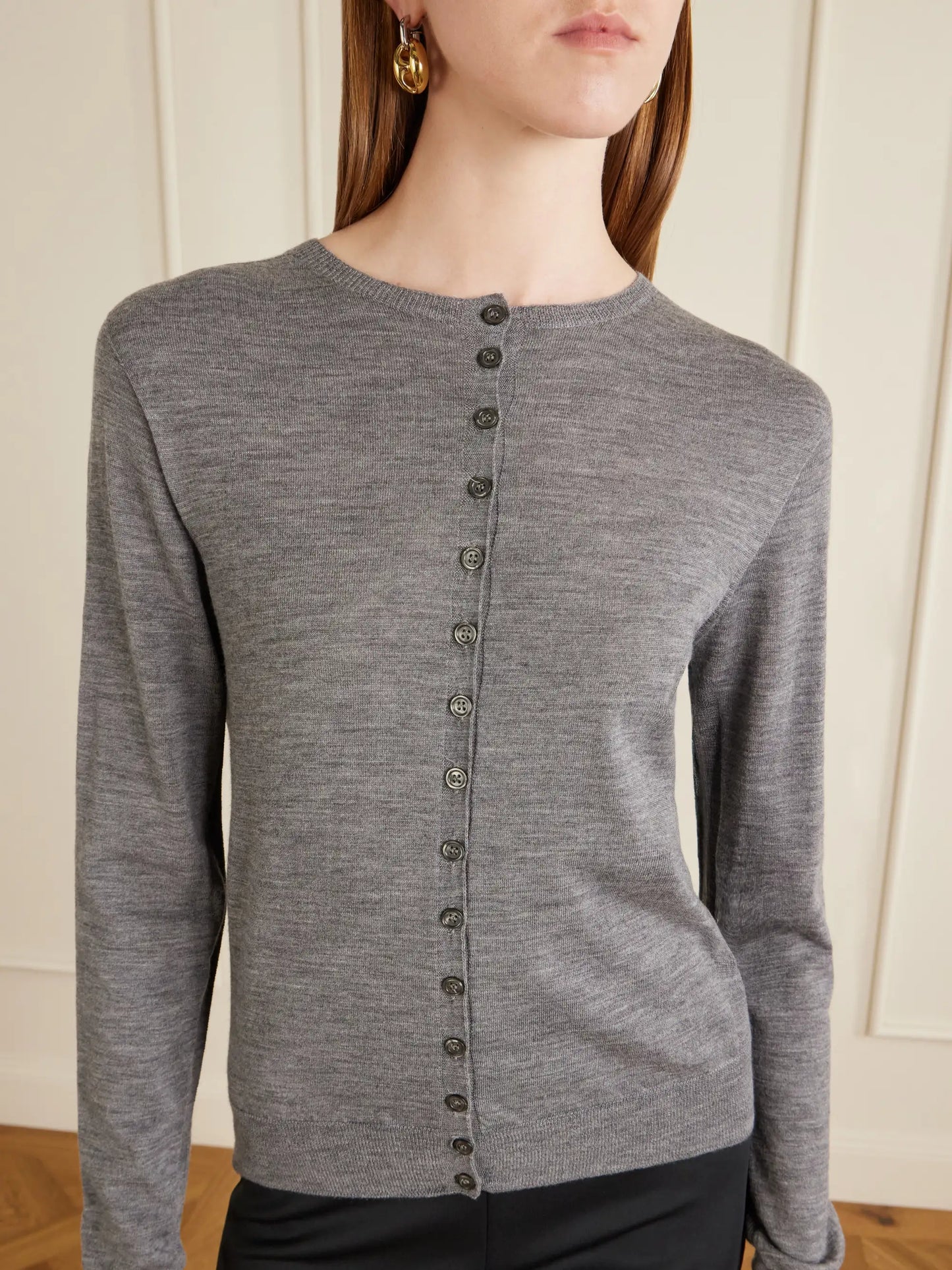 Crosby Merino Wool Cardigan