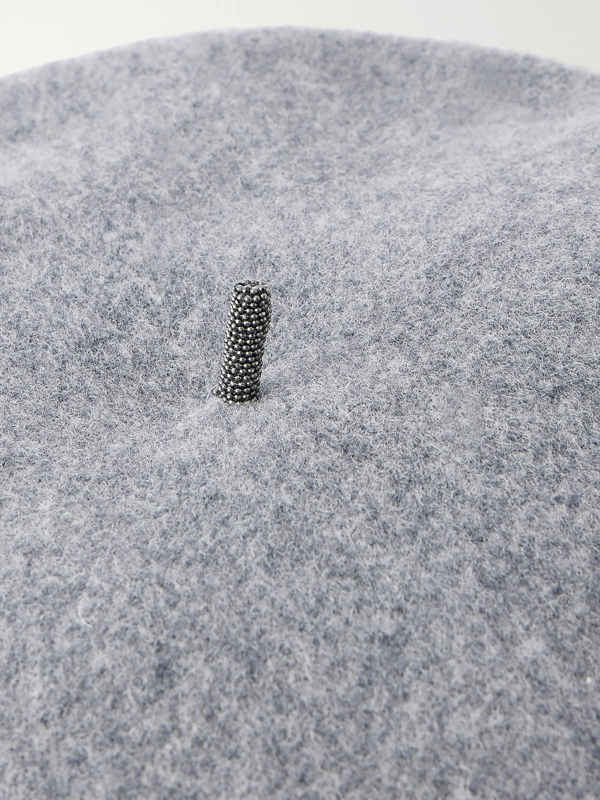 Embellished Wool-felt Beret