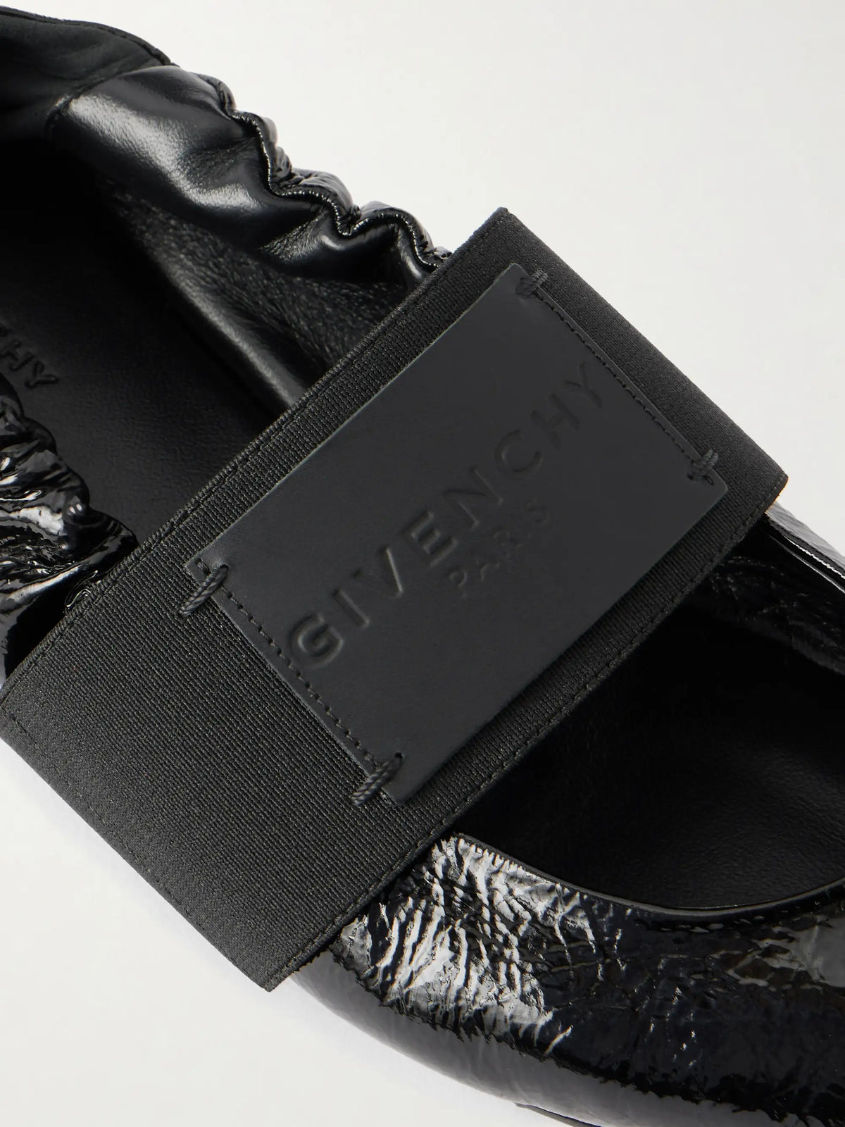 Crush Leather Ballet Flats