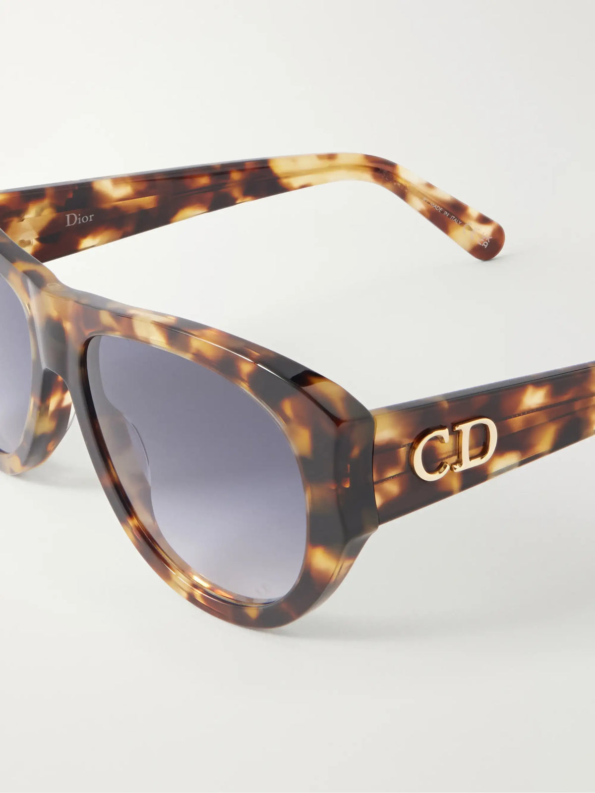 Diorglow A1u Aviator-style Acetate Sunglasses