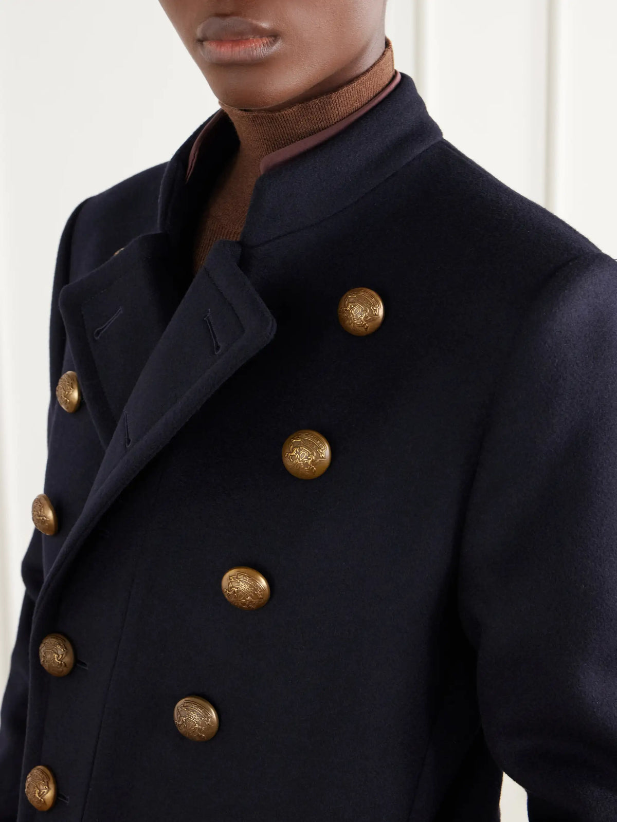 Etro Double-breasted Felted Wool-blend Coat