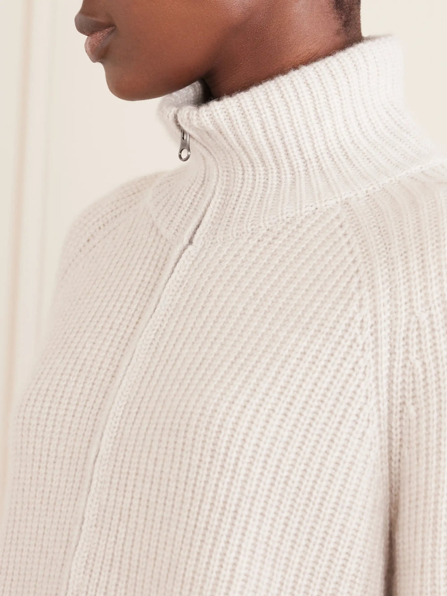 Sadie Ribbed Cashmere Cardigan