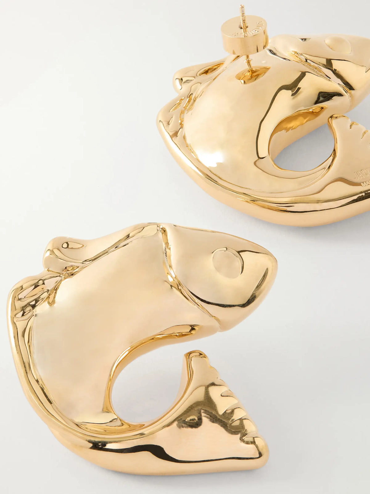 Poisson Gold-tone Earrings