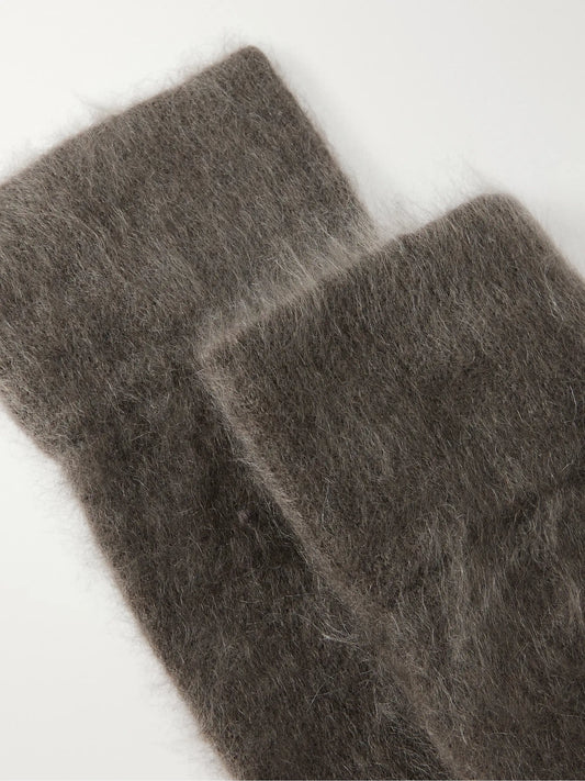 LISA YANG Brushed Cashmere Socks