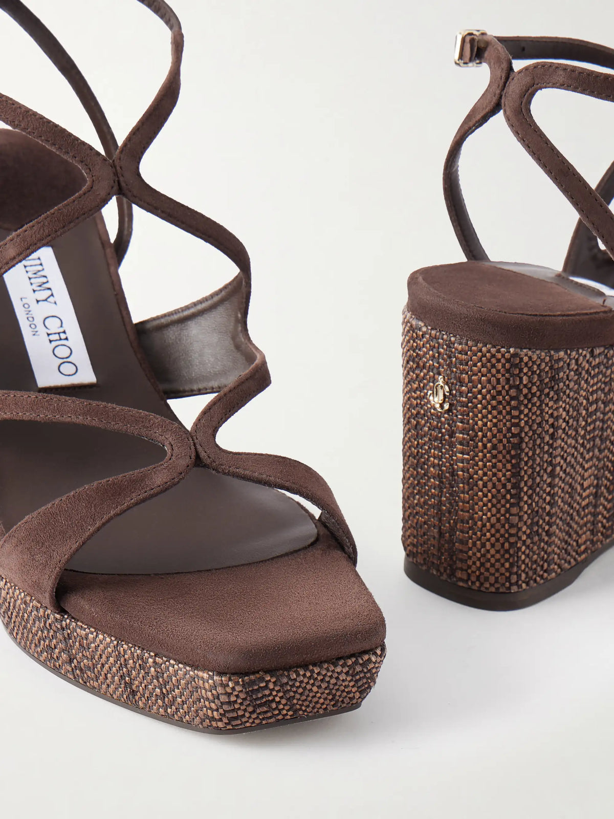 Ayla 85 Suede Platform Espadrilles