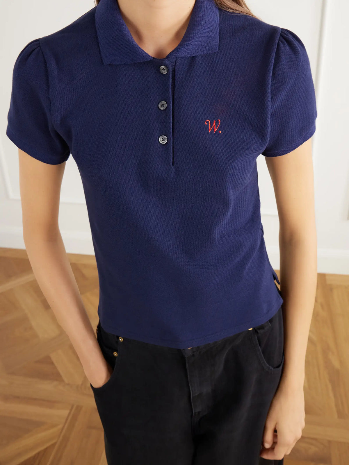 Willy Chavarria Chavela Logo-embroidered Cotton-piqué Polo Shirt